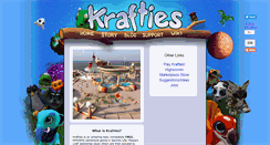 Desktop Screenshot of krafties.com